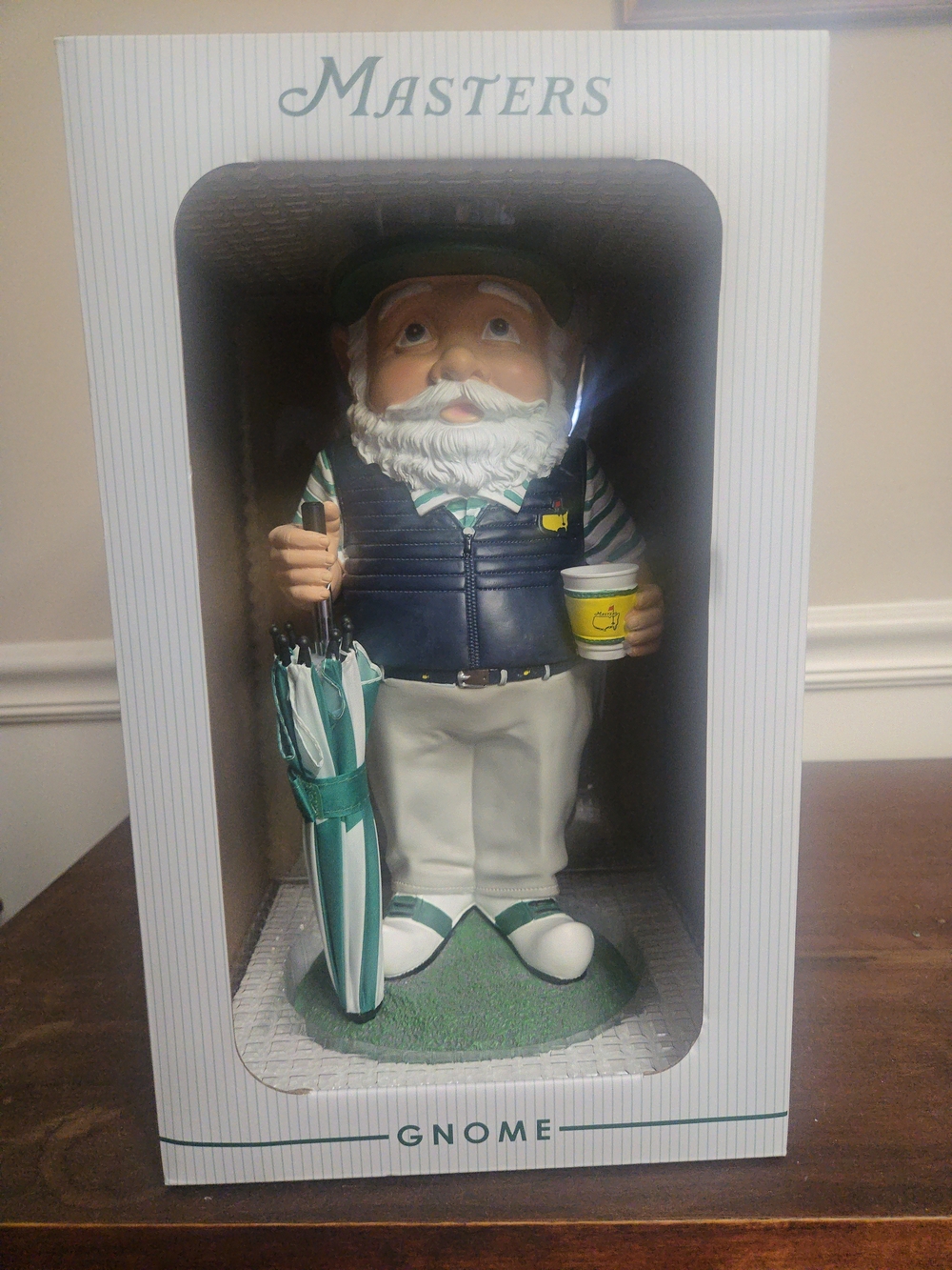 Masters Green and White Gnome Figurine 2026
